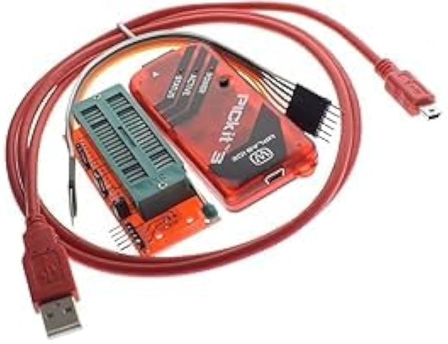Amazon.co.jp: PIC プログラミングキット PICKIT3互換品 PIC マイコン