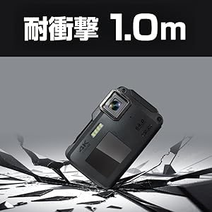 Amazon | 【FaCLOSS公式】防水デジタルカメラ 4K30fps｜IP68 防塵・耐