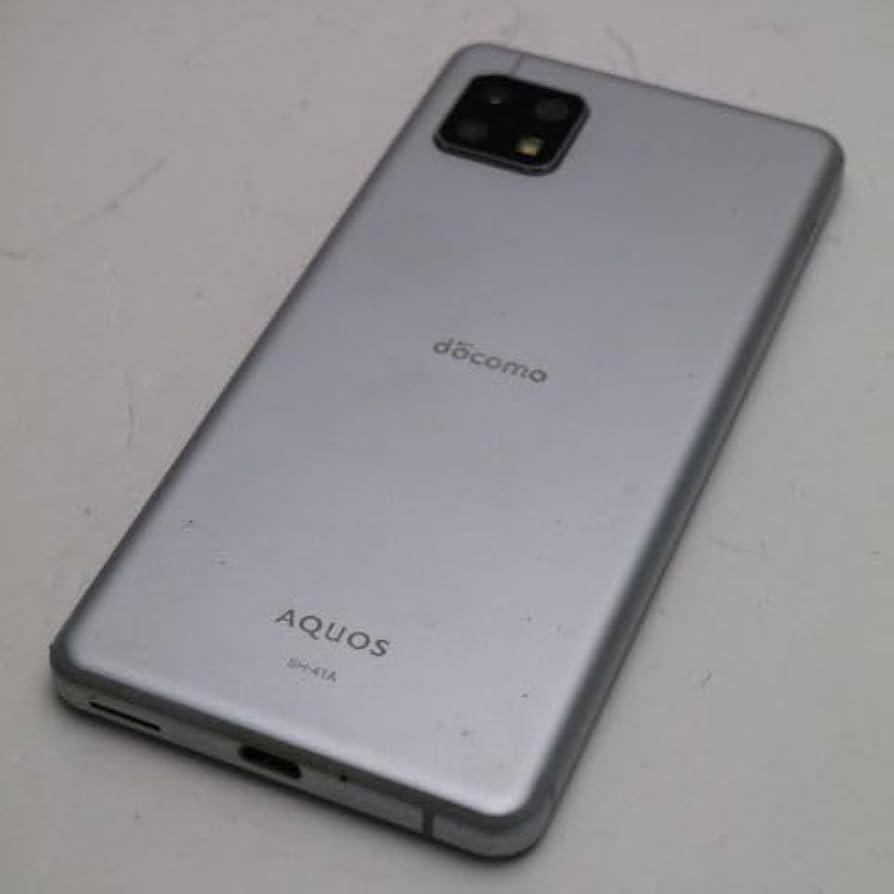 Amazon | SIMフリー docomo AQUOS sense4 SH-41A [シルバー