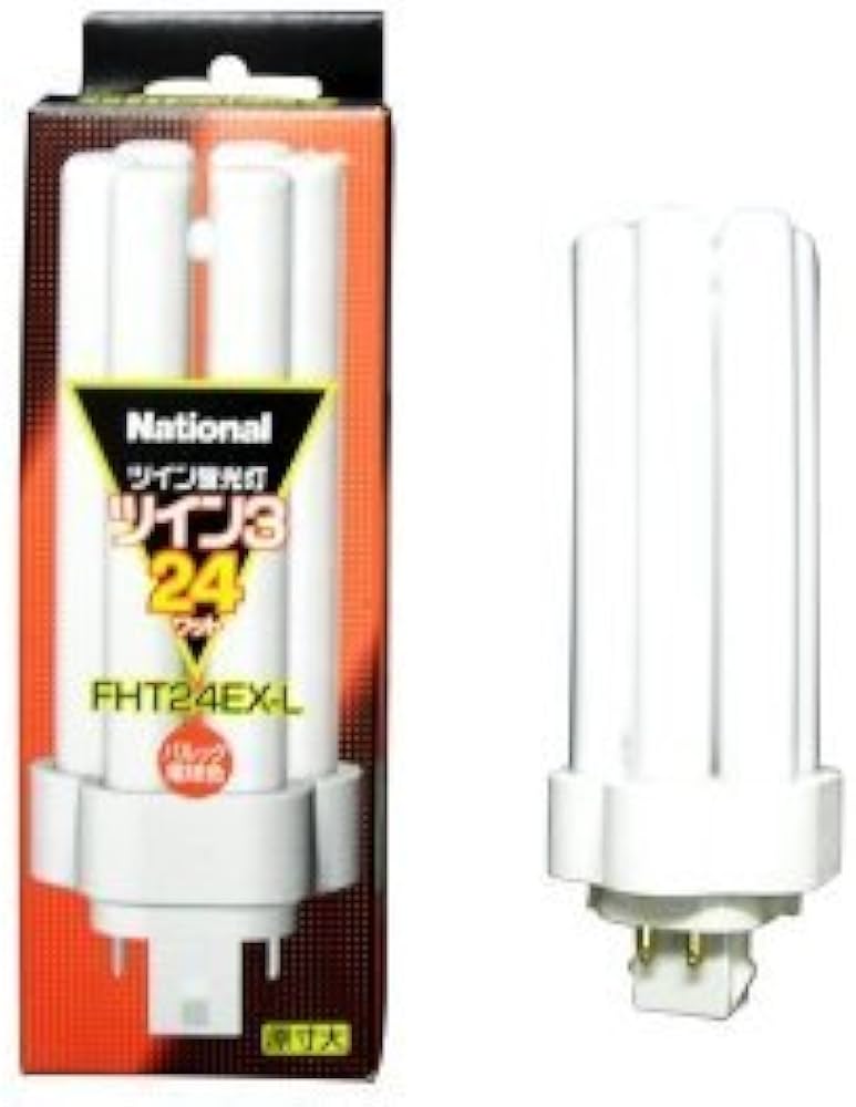 Amazon | パナソニック 10個セット コンパクト形蛍光灯 24W 3波長形