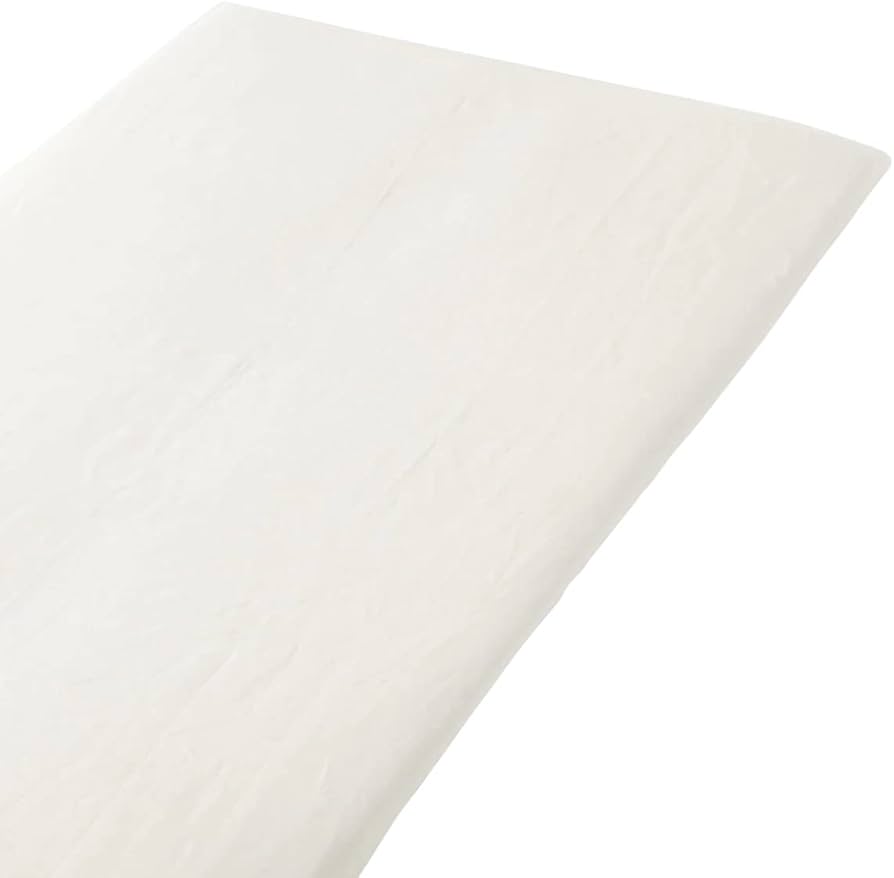 Amazon｜無印良品 麻平織フラットシーツ オフ白 セミシングル/シングル