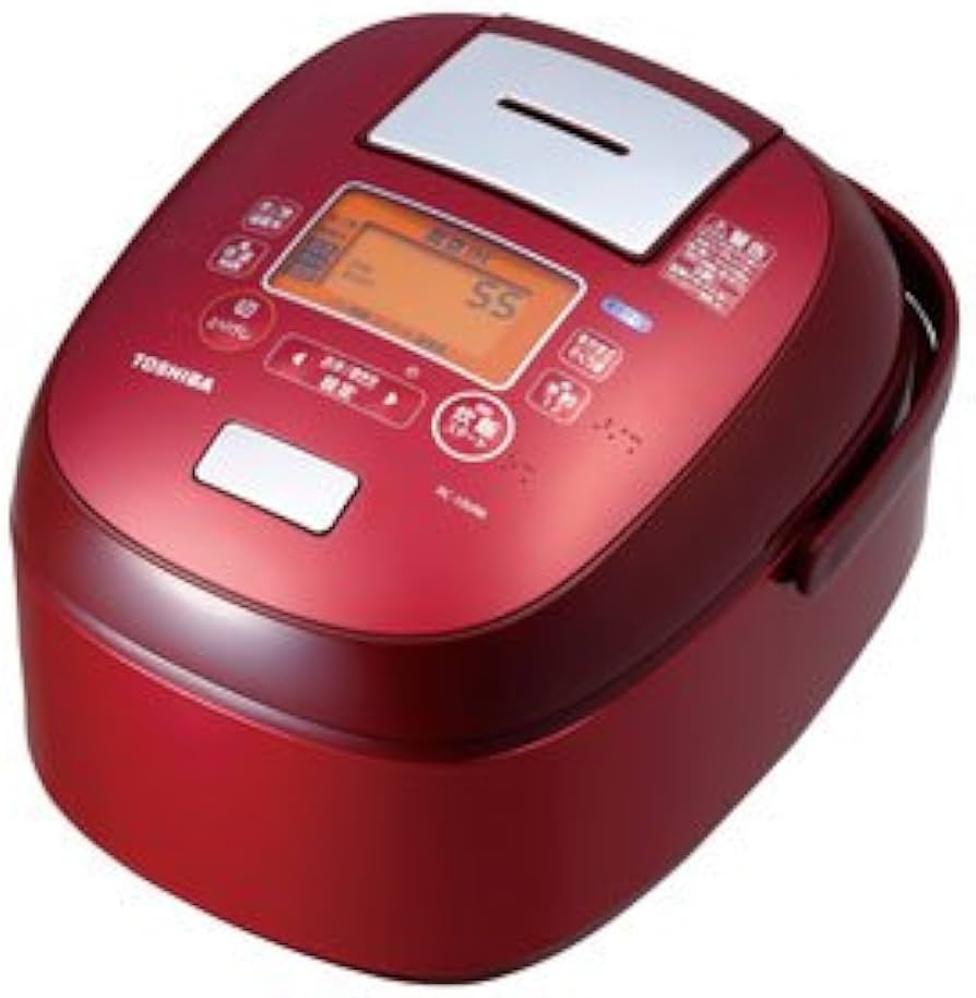Amazon | 真空IH RC-10VRK(R) グランレッド | TOSHIBA(東芝) | 炊飯器