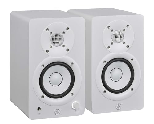 YAMAHA HS7W ホワイト アクティブスピーカー ペア ヤマハ、スタジオ