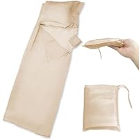 Amazon | SUKUMOPRO 天然シルク製 インナーシュラフ 寝袋 シーツ A6