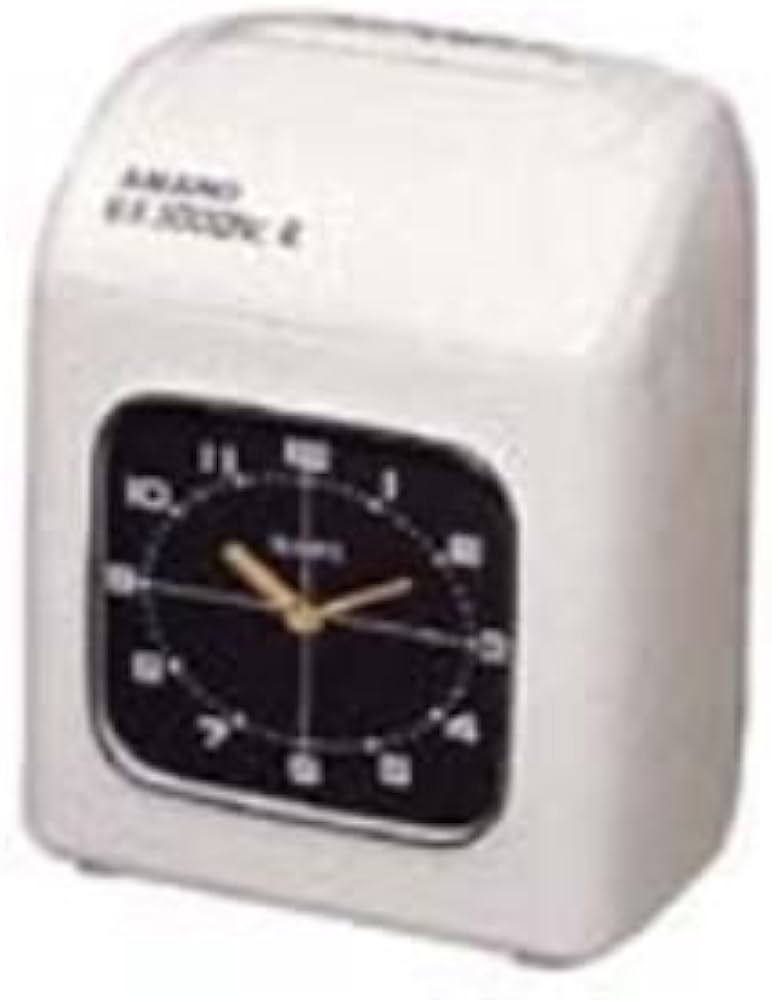 Amazon.co.jp: アマノ タイムレコーダー EX-3000NC 白 : 文房具
