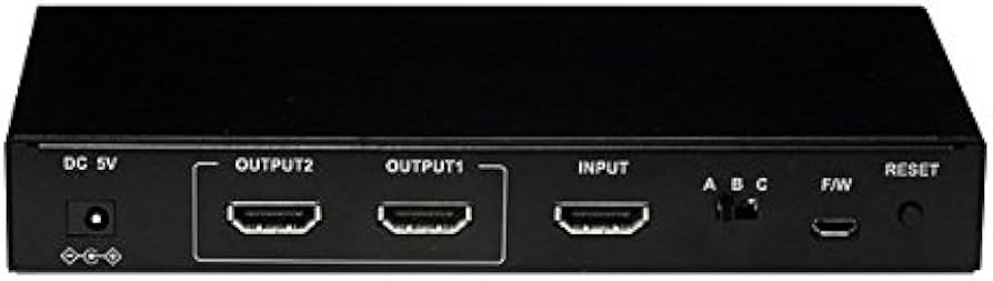 Amazon | ラトックシステム 4K60Hz/HDCP2.2対応1入力2出力HDMI分配器