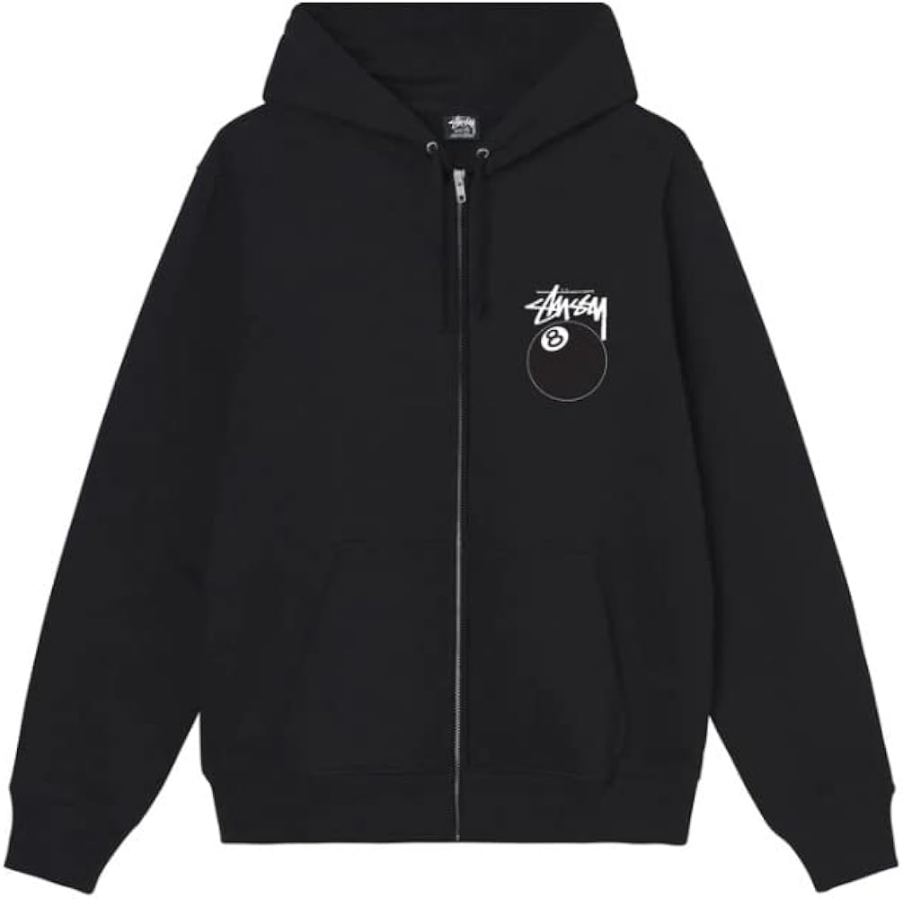 Amazon.co.jp: [ステューシー] 8 BALL ZIP HOOD スウェット パーカー