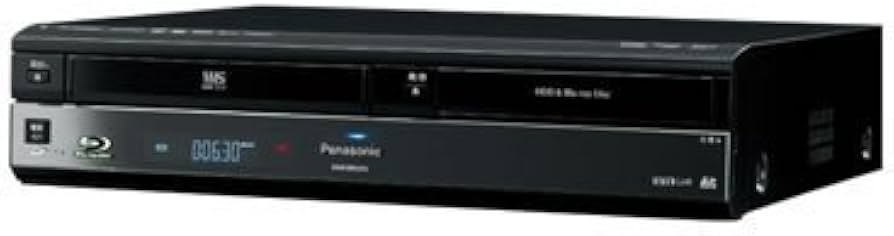 Amazon | パナソニック 320GB 1チューナー ブルーレイレコーダー VHS