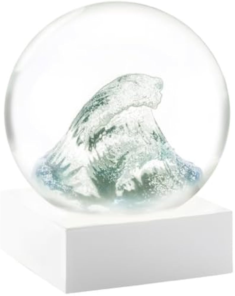 Amazon.co.jp: CoolSnowGlobes おしゃれなスノードーム ブラック