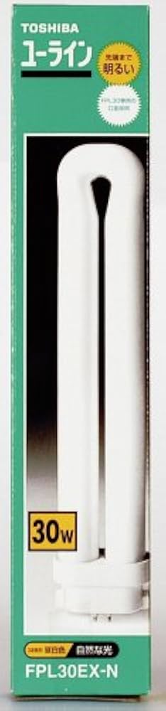 Amazon | 東芝 コンパクト蛍光ランプ「ユーライン」 30W形 3波長形昼