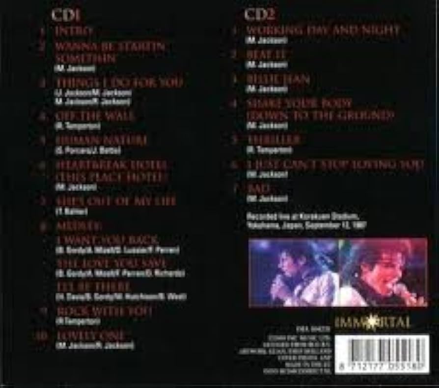 One Night in Japan : Michael Jackson: Amazon.es: CD y vinilos}