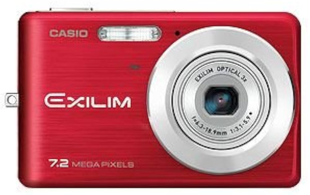 Amazon | CASIO デジタルカメラ EXILIM (エクシリム) ZOOM レッド EX