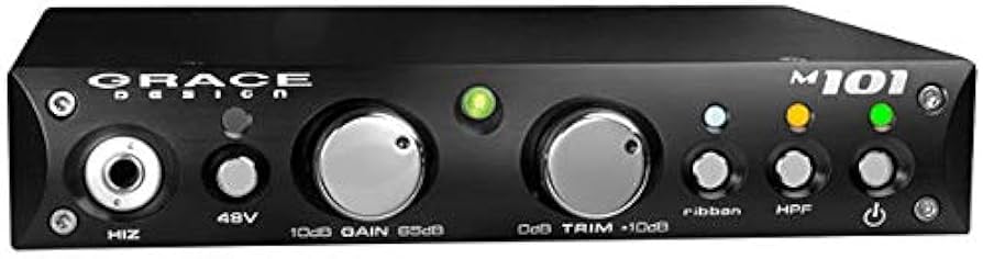 Amazon | GRACE DESIGN (グレースデザイン) マイクプリアンプ m101