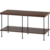 Amazon｜不二貿易 テレビ台 オープンラック 幅90×奥行40×高さ48cm