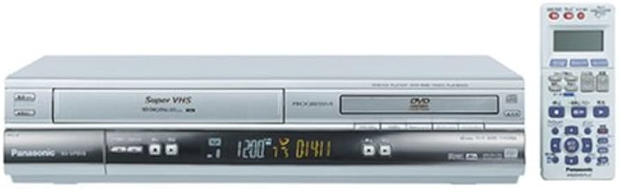 Amazon | パナソニック DVDプレーヤー SVHSビデオ一体型 NV-VP51S