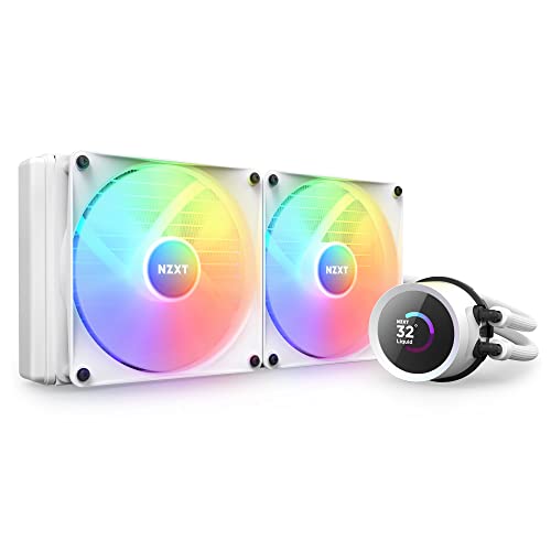 Amazon | NZXT KRAKEN RGB 280 White 簡易水冷CPUクーラー RL-KR280-W1