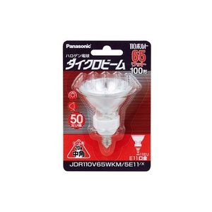 Amazon | パナソニック ハロゲンランプ ダイクロビーム 110V 65W形 E11