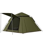 Amazon.co.jp: DesertFox テント ワンタッチ 3-4人/4-6人用 4000mm耐