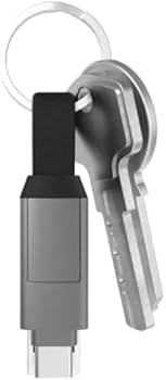 Amazon.co.jp: インチャージ6 グレー 6in1 マルチ充電ケーブル Type-C