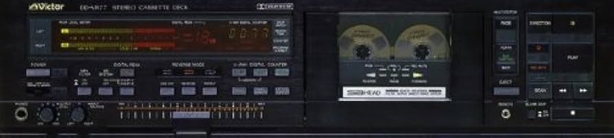 Amazon.co.jp: VICTOR カセットデッキ DD-VR77 ケーブル付き : 家電