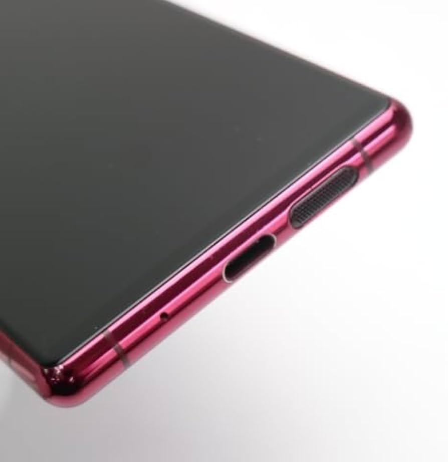 Amazon | SIMフリー Xperia 5 SOV41 Red AU | au(エーユー