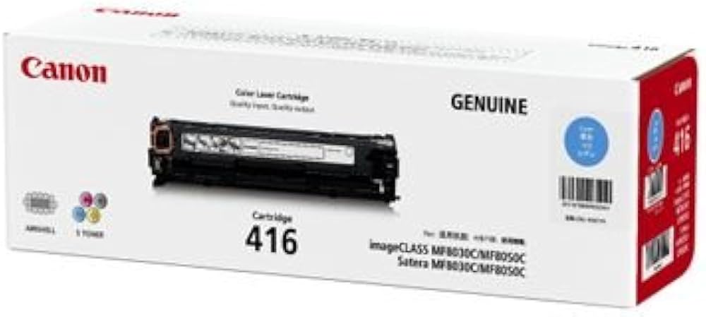 Amazon.co.jp: 純正品 Canon（キャノン）トナーカートリッジ416 シアン