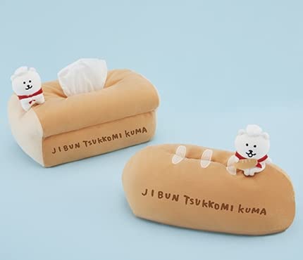 Amazon.co.jp: 自分ツッコミくま パンティッシュケースカバー フランス