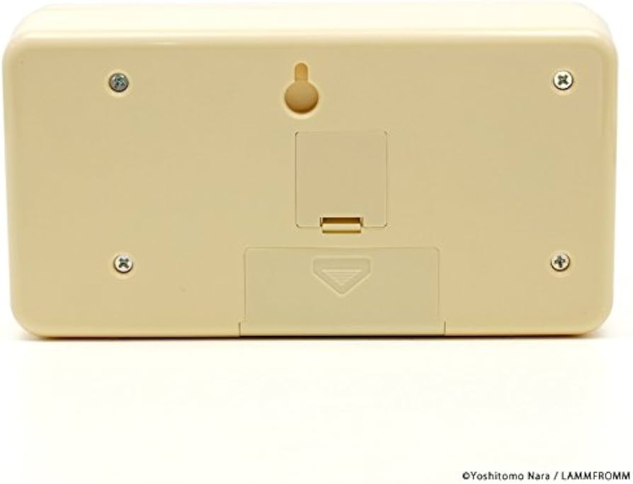 Amazon.co.jp: 奈良美智 パタパタクロック [WALK ON(ベージュ