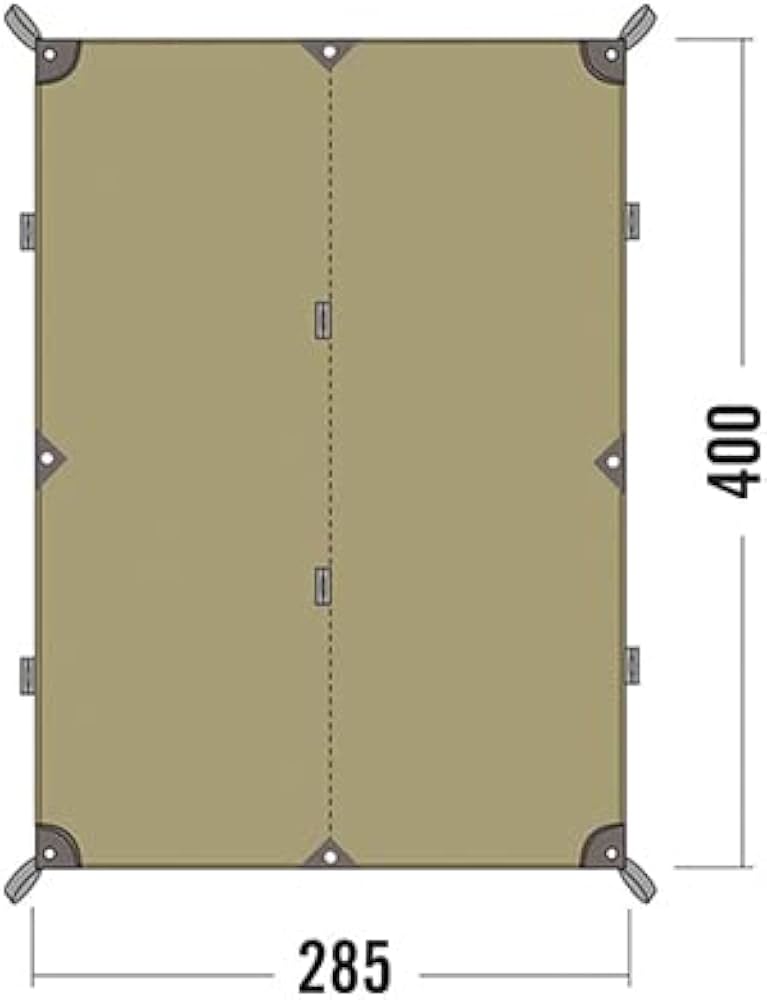 Amazon.co.jp: エバニュー(EVERNEW) ポリコットンタープ Tarp TC4