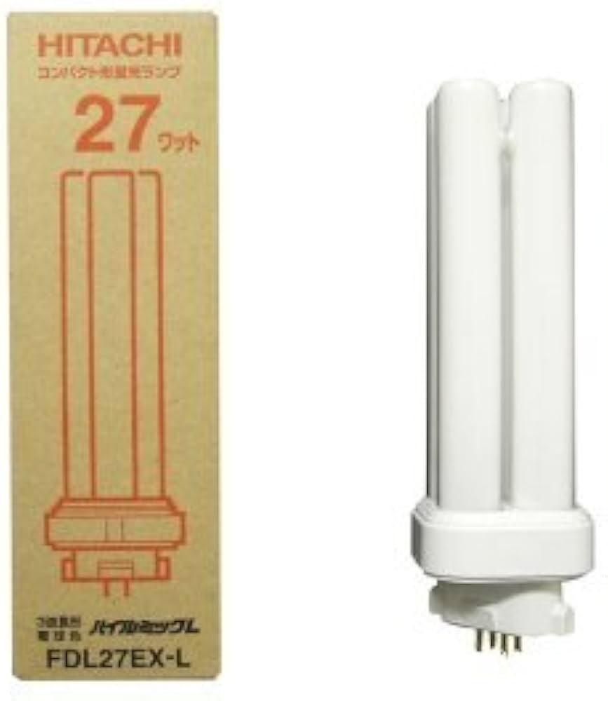 Amazon | 日立 コンパクト形蛍光ランプ 《パラライト2》 27W 3波長形
