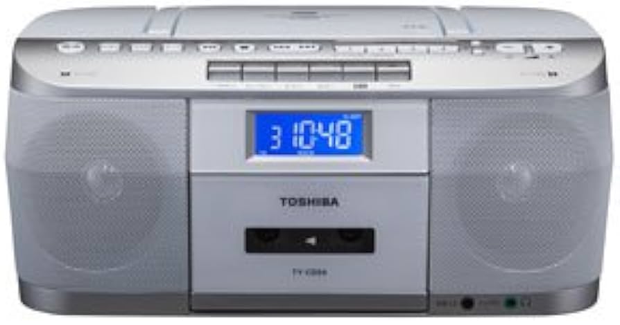 Amazon.co.jp: TOSHIBA CUTEBEAT CDラジオカセットレコーダー ホワイト