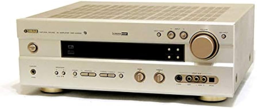 Amazon | ヤマハ DSP-AX630 (N)ゴールド AVアンプ (パワーアンプ