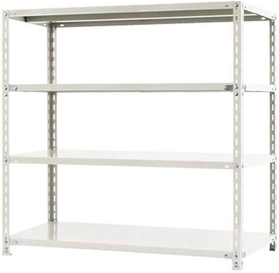 Amazon｜スチールラックのキタジマ NC-1200-12 幅120×奥行45×高さ120cm