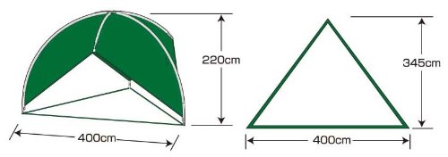 Amazon | キャプテンスタッグ(CAPTAIN STAG) CS 3ポールシェルターUV