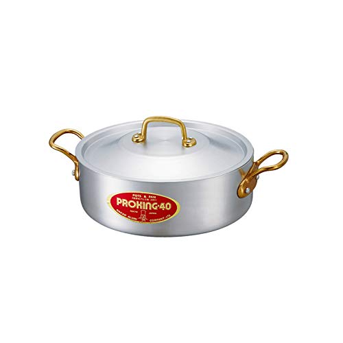 Amazon | プロキング外輪鍋（ソトワール）24㎝ PK-3 蓋付 極厚アルミ