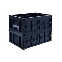 Amazon | 松本産業 折りたたみコンテナ 110L ( ブルー )( 110B ) フタ