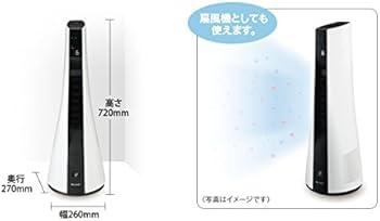 Amazon | SHARP プラズマクラスター搭載 ヒートイオンファン ホワイト