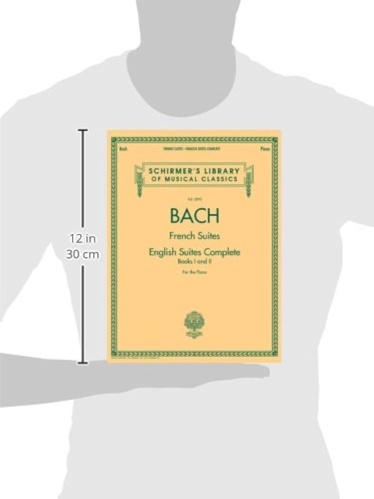 Bach: French Suites English Suites Collection | Piano Solo Sheet