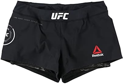 Reebok UFC Fight Night Octagon Shorts, Black, 32