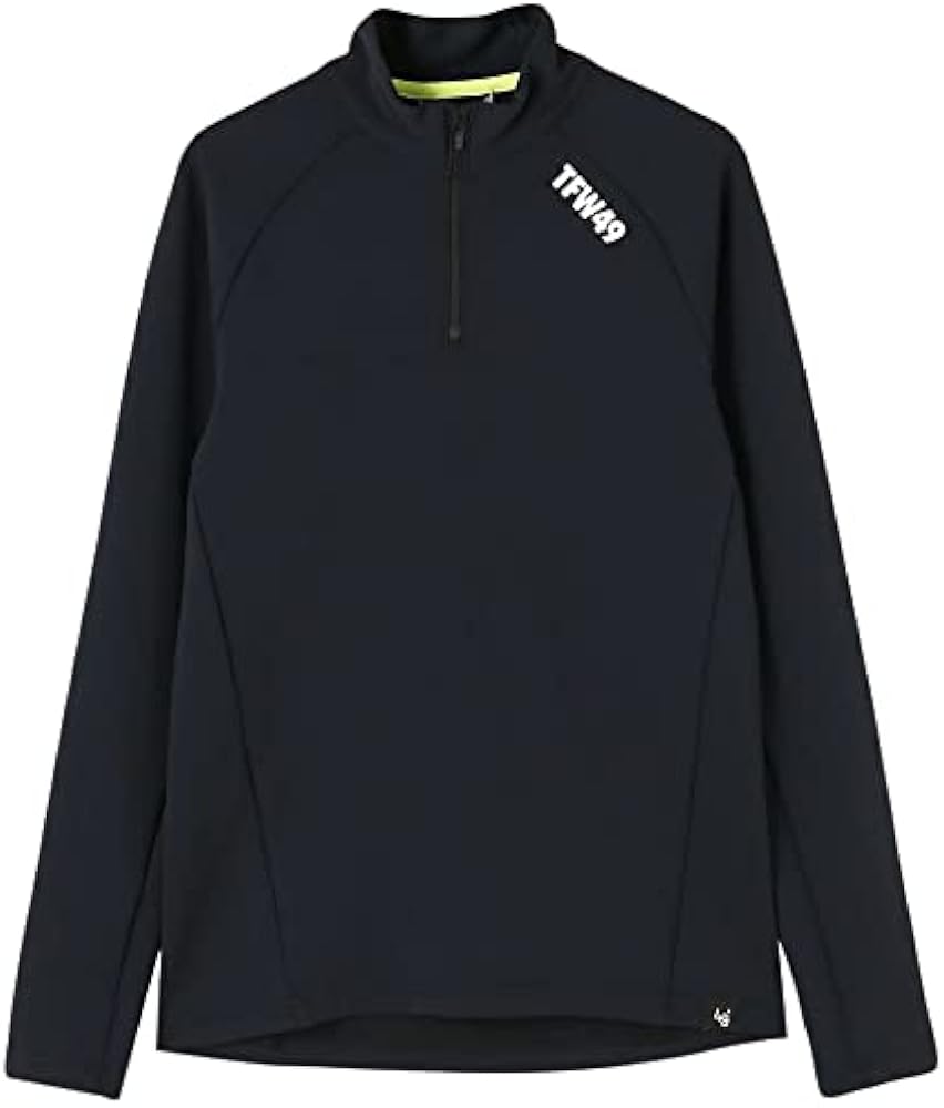 Amazon | [TFW49] HALF ZIP PULLOVER Black XL | ジャージトップ 通販