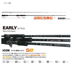 Amazon | ヤマガブランクス 22 アーリーフォーロック 86MH | ヤマガ