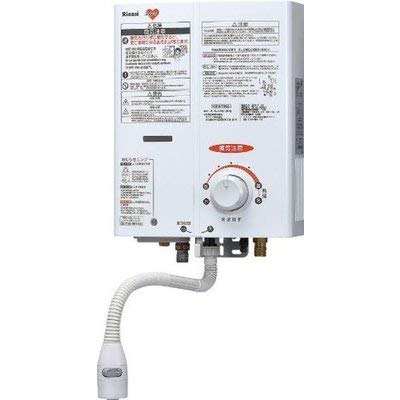 Amazon.co.jp: 小型湯沸かし器 リンナイ RUS-V561（WH） 5号ガス瞬間
