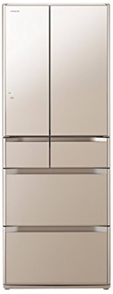 HITACHI 日立 6ドア 冷蔵庫 R-XG48J（XN） 475L 2019年製 真空チルド