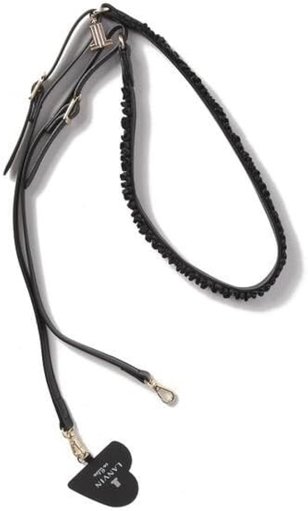 Amazon.co.jp: [ランバンオンブルー] フリル スマホストラップ : 家電