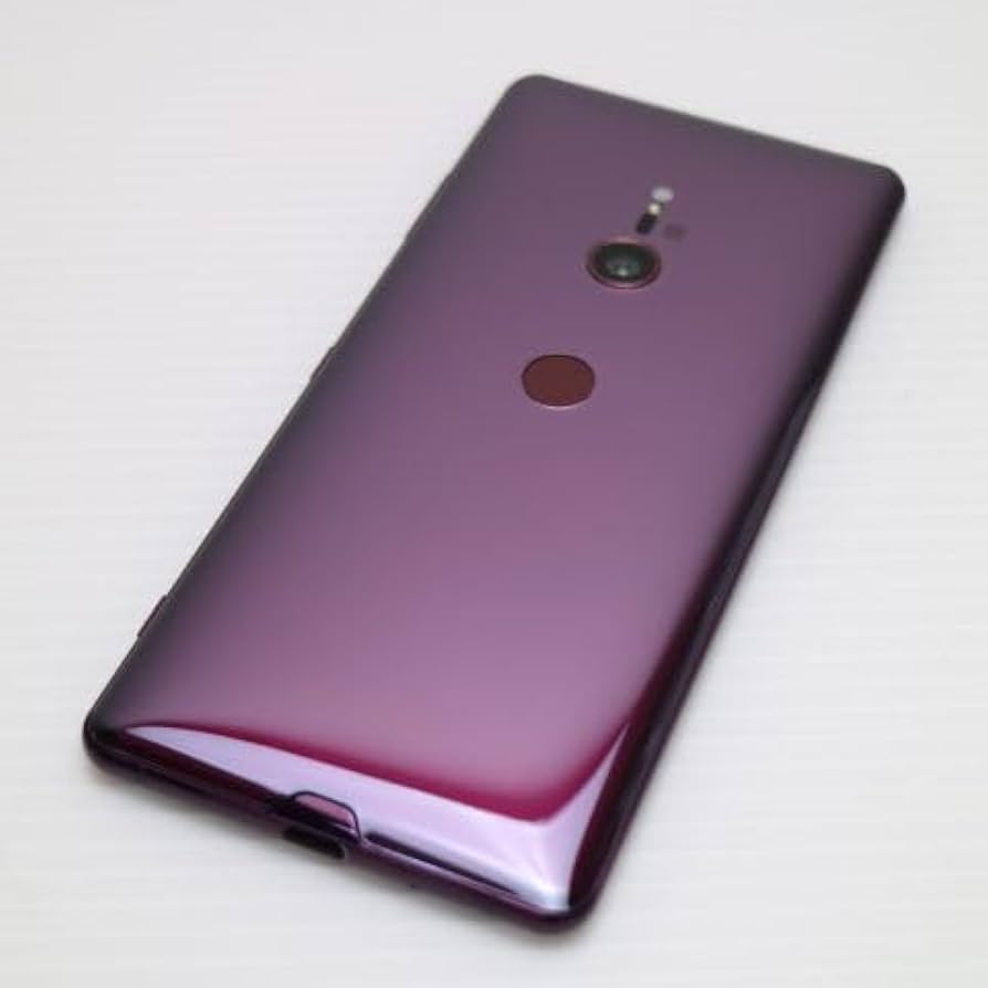 Amazon | SONY Xperia XZ3 801SO ボルドーレッド スマートフォン本体