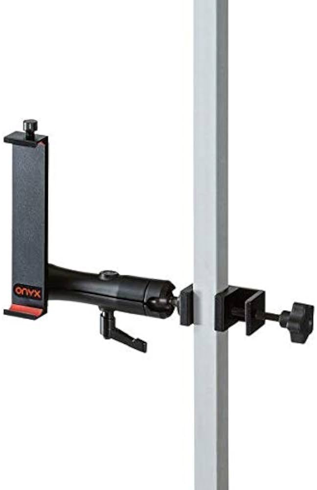 Amazon.co.jp：支柱取り付け用タブレットホルダー(2関節・アルミ製