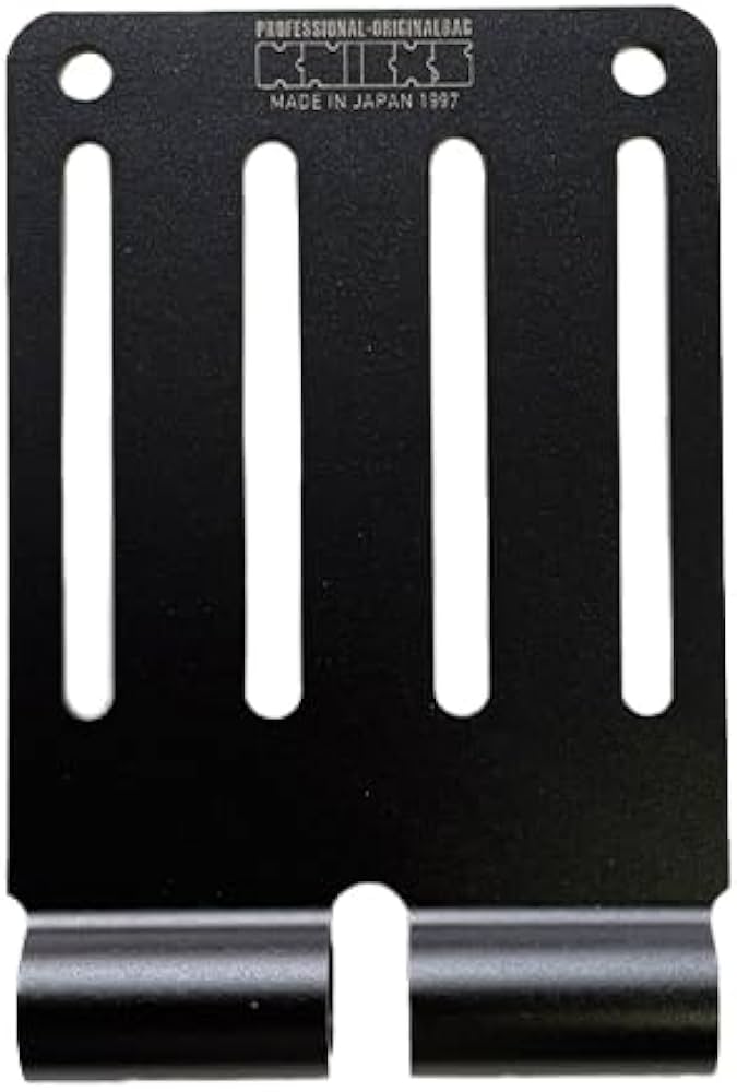 Amazon.co.jp: ニックス ベルトループ(L) 硬質アルミ 一部削り出し 黒