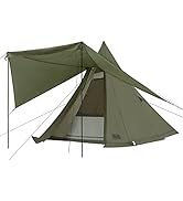 Amazon.co.jp: TIMBER RIDGE テント ティピーテント 1-2人用 フレーム