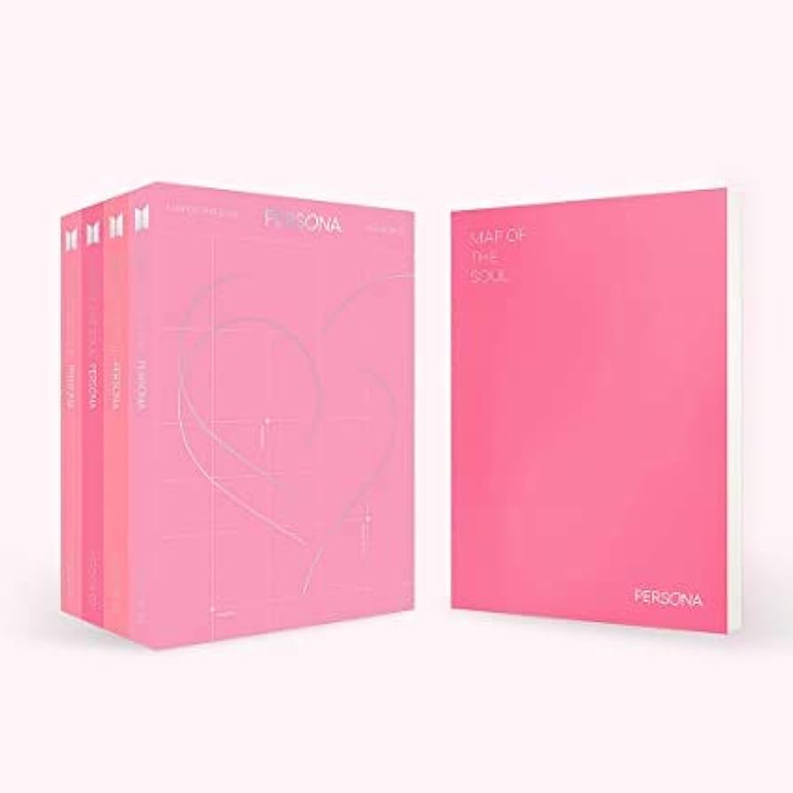 BTS] Map of The Soul: Persona Official Album (All 4 ver. Set