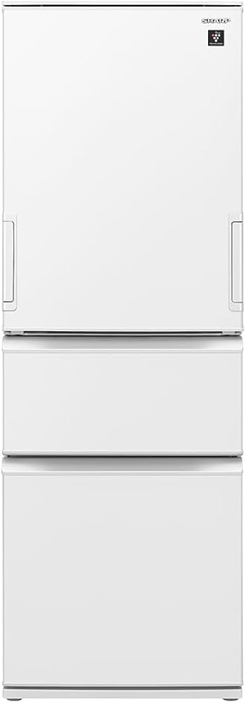 Amazon | シャープ 冷蔵庫 幅60cm 374L 両開き(どっちもドア) SJ-PW37K